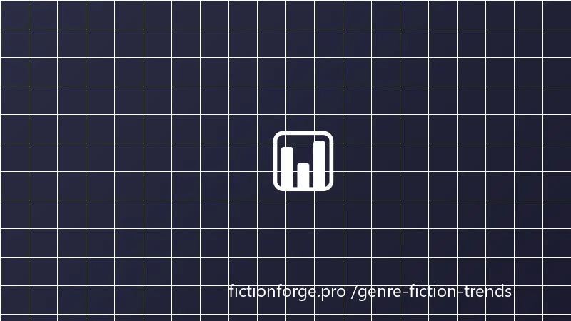 FictionForge genre analysis dashboard showing fiction trends and market data
