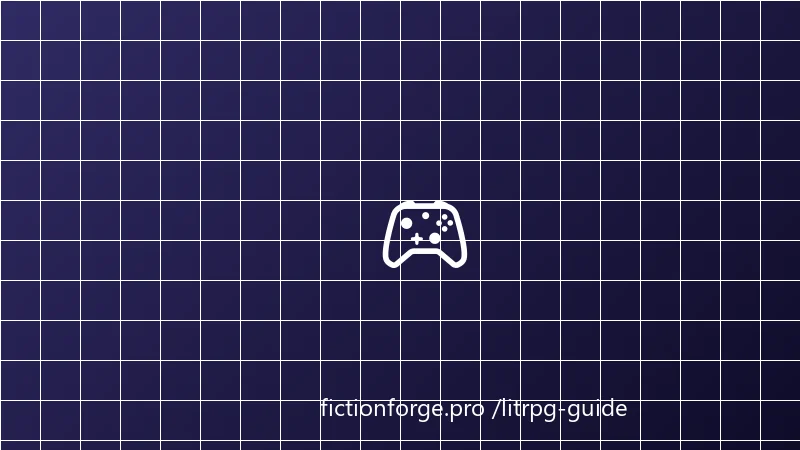 FictionForge gamified writing platform showing XP progression for LitRPG authors