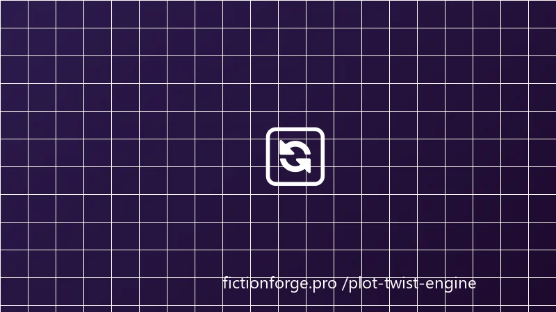 FictionForge plot outliner storyboard showing twist planning